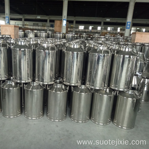 Stainless steel milk storage tank